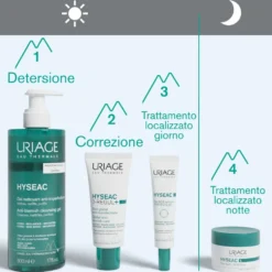 Uriage Hyséac - Gel Detergente Purificante per Pelle Grassa, 500ml