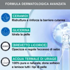 Uriage Hyséac - Hydra Trattamento Emolliente Ristrutturante Viso Pelle Grassa Disidratata, 40ml
