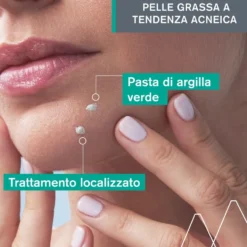 Uriage Hyséac - Pasta SOS Anti-Imperfezioni con Argilla Verde e Zinco, 15g
