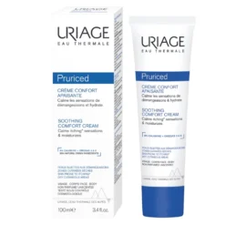 Uriage Pruriced - Crema Lenitiva Anti-Prurito per Viso e Corpo, 100ml