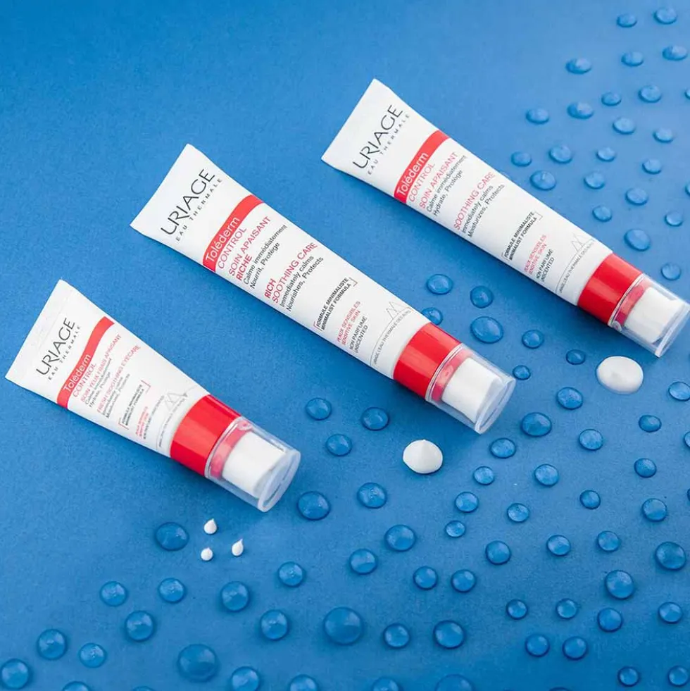 Uriage Toléderm Control - Crema Ricca Lenitiva Pelle Intollerante Allergica,40ml