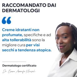 Uriage Xémose C8+ Crema Viso Lenitiva e Nutriente per Pelle Secca, 40ml