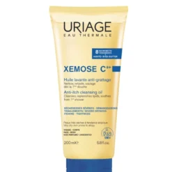 Uriage Xémose C8+ Olio Lavante Lenitivo Doccia e Bagno Anti-Purito per Pelle Secca e Sensibile, 200ml