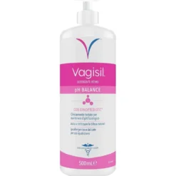 Vagisil Equilibrio pH - Detergente intimo per il pH fisiologico e le difese naturali, 500 ml