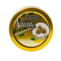 Valda Pastiglie gommose zenzero e limone - Caramelle lenitive per la gola, 50 g