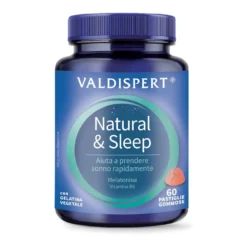 Valdispert Natural & Sleep Integratore Alimentare, 30 Pastiglie Gommose