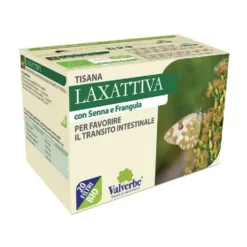 Valverbe Laxativa - Tisana lassativa biologica per il transito intestinale, 20 filtri