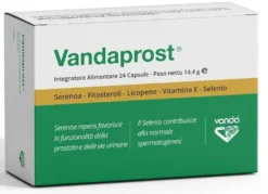 Vanda Vandaprost - Estratti vegetali per la funzionalità della prostata e vie urinarie, 24 capsule