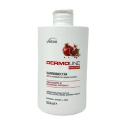 Vebix Dermoline Energizzante - Bagnodoccia con Estratto di Melograno, 500ml