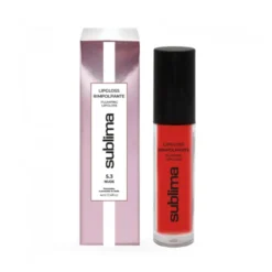 Vebix Sublima - Lucidalabbra rosso 5.3 con acido ialuronico ad azione rimpolpante, 4 ml
