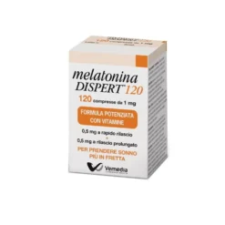 Vemedia Pharma Melatonina Dispert Integratore Alimentare 120 Compresse
