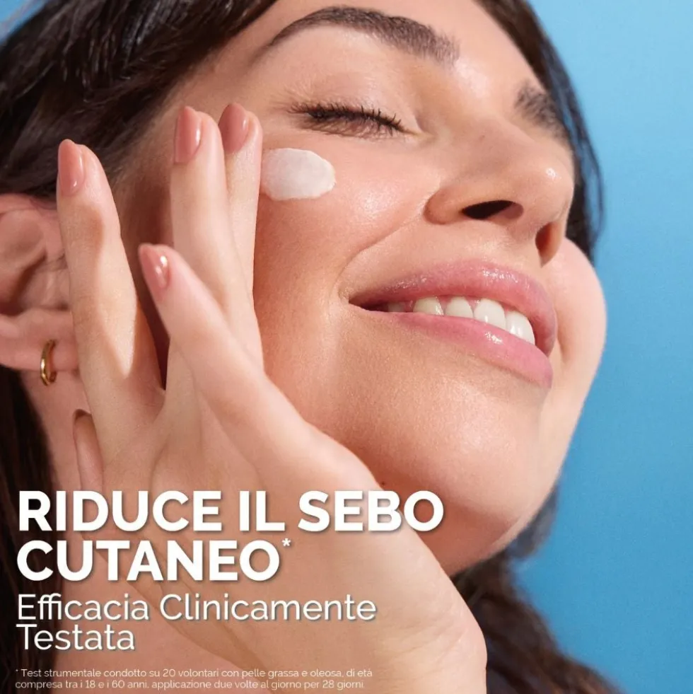 VeraLab Face The Sun Niacinamide - Crema solare viso SPF50 per il controllo del sebo, 50 ml
