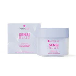 VeraLab Sensi Blue Crema Viso Lenitiva e Anti-rossore, 50ml