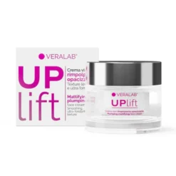 VeraLab UpLift - Crema viso rimpolpante e opacizzante per le pelli miste e grasse, 50 ml