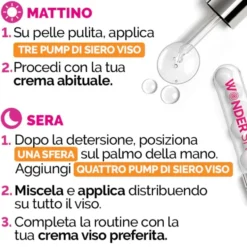 VeraLab Wonder Shot - Trattamento intensivo per il viso illuminante e rimpolpante, 15 ml e 7 sfere