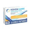 Vesivein Gambe Integratore Alimentare per microcircolo e drenaggio dei liquidi, 60 compresse