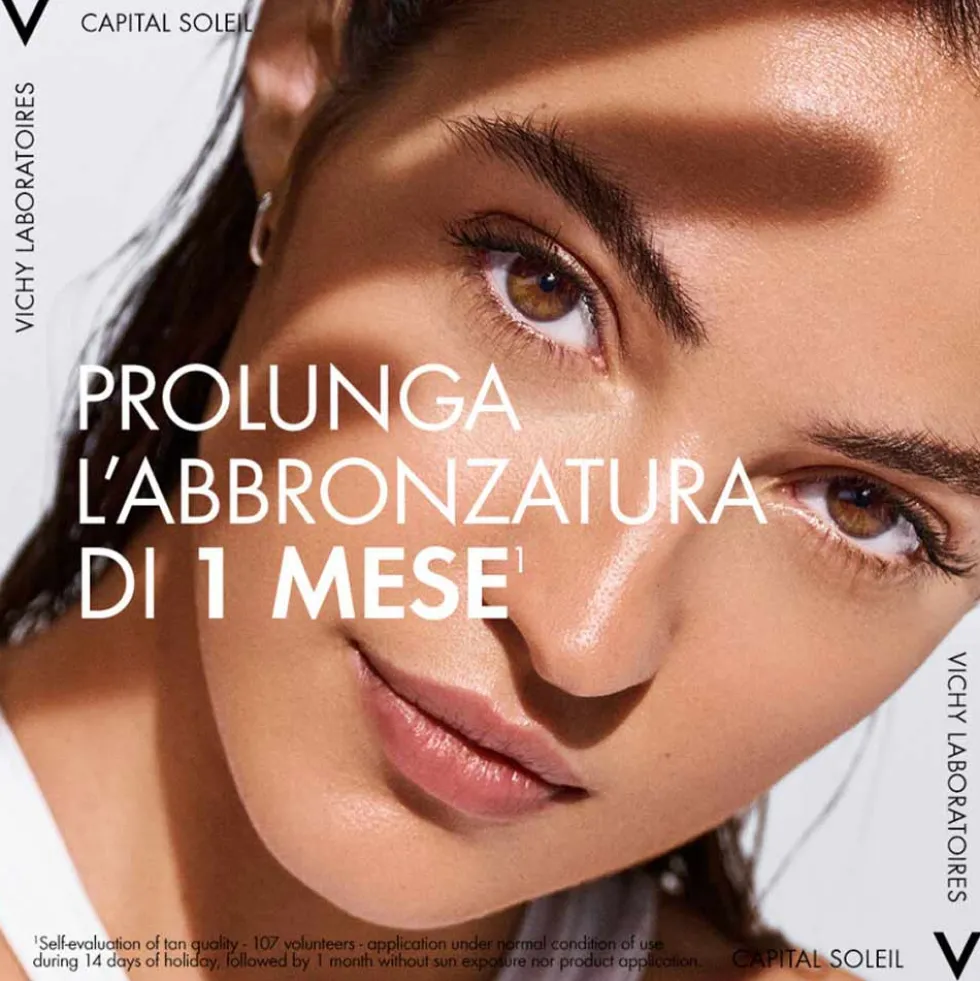 Vichy Capital Soleil - Acqua Solare Protettiva Abbronzatura Intensa SPF50, 200ml