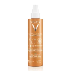 Vichy Capital Soleil - Cell Protect Fluido Ultra Leggero Spray SPF 50, 200ml