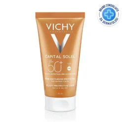 Vichy Capital Soleil - Crema Vellutata Perfezionatrice della Pelle SPF 50, 50ml