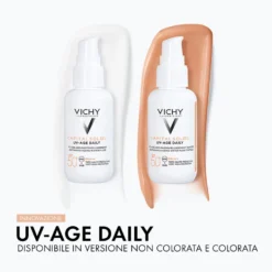 Vichy Capital Soleil - CS UV Age Fluido Anti-Fotoinvecchiamento SPF50+, 40ml