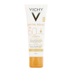 Vichy Capital Soleil - Trattamento Anti-Macchie Colorato 3 in 1 SPF 50, 50ml