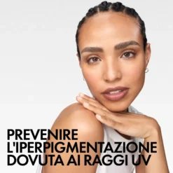 Vichy Capital Soleil - UV-Age Daily Pigment Medium SPF50+ Fluido Solare Anti-Invecchiamento Colorato Colorazione Media, 40ml