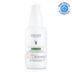 Vichy Capital Soleil - UV Clear SPF50+ Fluido Anti-Imperfezioni, 40ml
