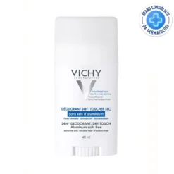 Vichy Deodorante 24H Effetto Asciutto Stick, 40ml
