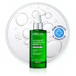 Vichy Dercos Serum 10 - Siero antiforfora senza risciacquo per il cuoio capelluto, 90 ml