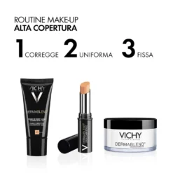 Vichy Dermablend - Fondotinta Correttore Fluido 16H Tonalità 55 Bronze, 30ml