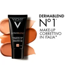 Vichy Dermablend - Fondotinta Correttore Fluido 16H Tonalità 55 Bronze, 30ml