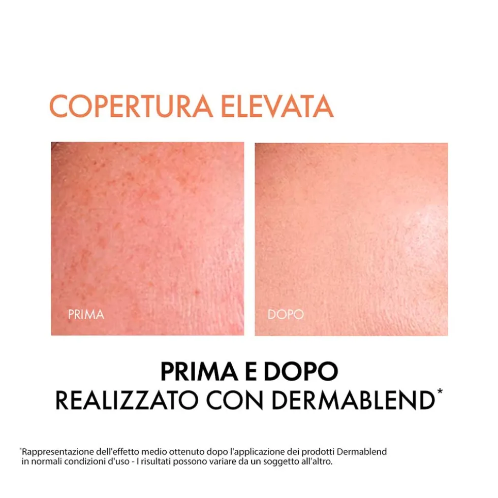 Vichy Dermablend - Fondotinta Correttore Fluido 16H Tonalità 55 Bronze, 30ml
