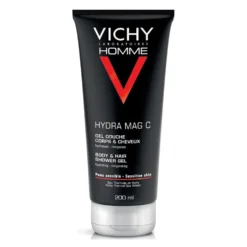 Vichy Homme - Hydra Mag C Gel Doccia Corpo e Capelli, 200ml