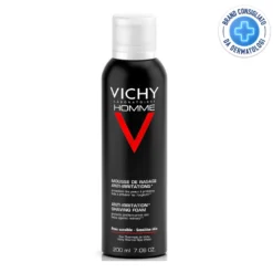 Vichy Homme - Sensi Shave Schiuma Da Barba Anti-Irritazioni, 200ml