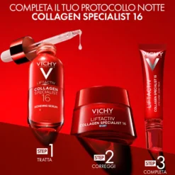 Vichy Liftactiv - Collagen Specialist 16 Crema Notte, 50ml