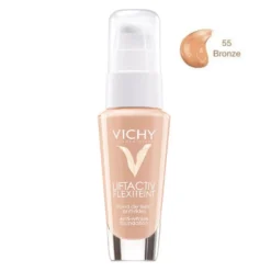 Vichy Liftactiv Flexiteint - Fondotinta Effetto Lifting Tonalità 55 Bronze, 30ml