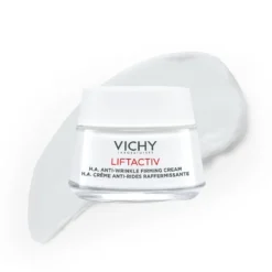 Vichy Liftactiv - H.A. Crema Rassodante Anti-Rughe per Pelle Secca, 50ml