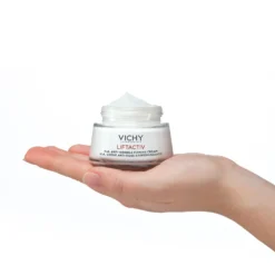 Vichy Liftactiv - H.A. Crema Rassodante Anti-Rughe per Pelle Secca, 50ml
