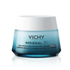 Vichy Minéral 89 - Crema Idratante 72H Ricca, 50ml