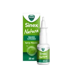 Vicks Sinex - Natura Spray Salino Ipertonico Naso Chiuso, 20ml