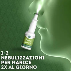 Vicks Sinex - Natura Spray Salino Ipertonico Naso Chiuso, 20ml