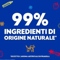 Vicks Tosse Natura Bambini - Sciroppo per la tosse secca e grassa al miele e fragola, 140 ml