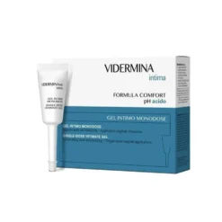 VIDERMINA Intima - Gel Idratante Intimo Monodose pH Acido, 6 Flaconi