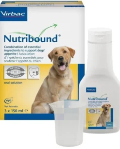 Virbac Nutribound cani - Soluzione orale Ricostituente per la convalescenza, 3 flaconi da 150 ml