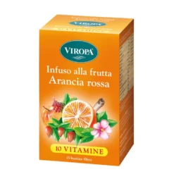 Viropa Infuso alla Frutta Arancia Rossa, 15 bustine filtro