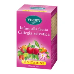Viropa Infuso alla Frutta Ciliegia Selvatica, 15 bustine filtro