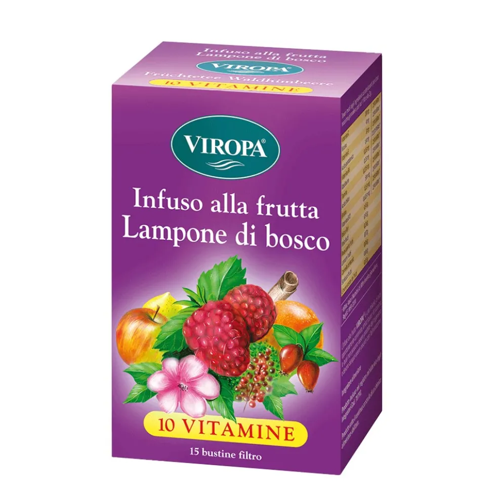 Viropa Lampone di Bosco Tisana, 15 bustine filtro