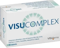 Visufarma Visucomplex - Integratore antiossidante per il benessere visivo, 30 capsule