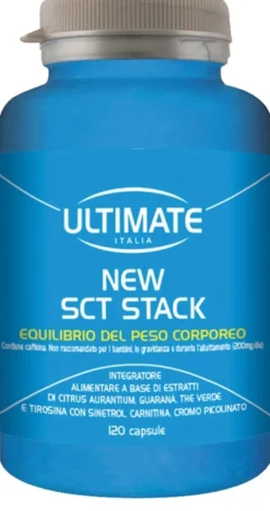 Vita Al Top Sct Stack - Integratore alimentare bruciagrassi per la termogenesi, 120 capsule