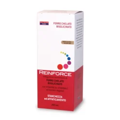 Vital Factors Reinforce Ferro Chelato - Integratore per la stanchezza e l'affaticamento, 200 ml